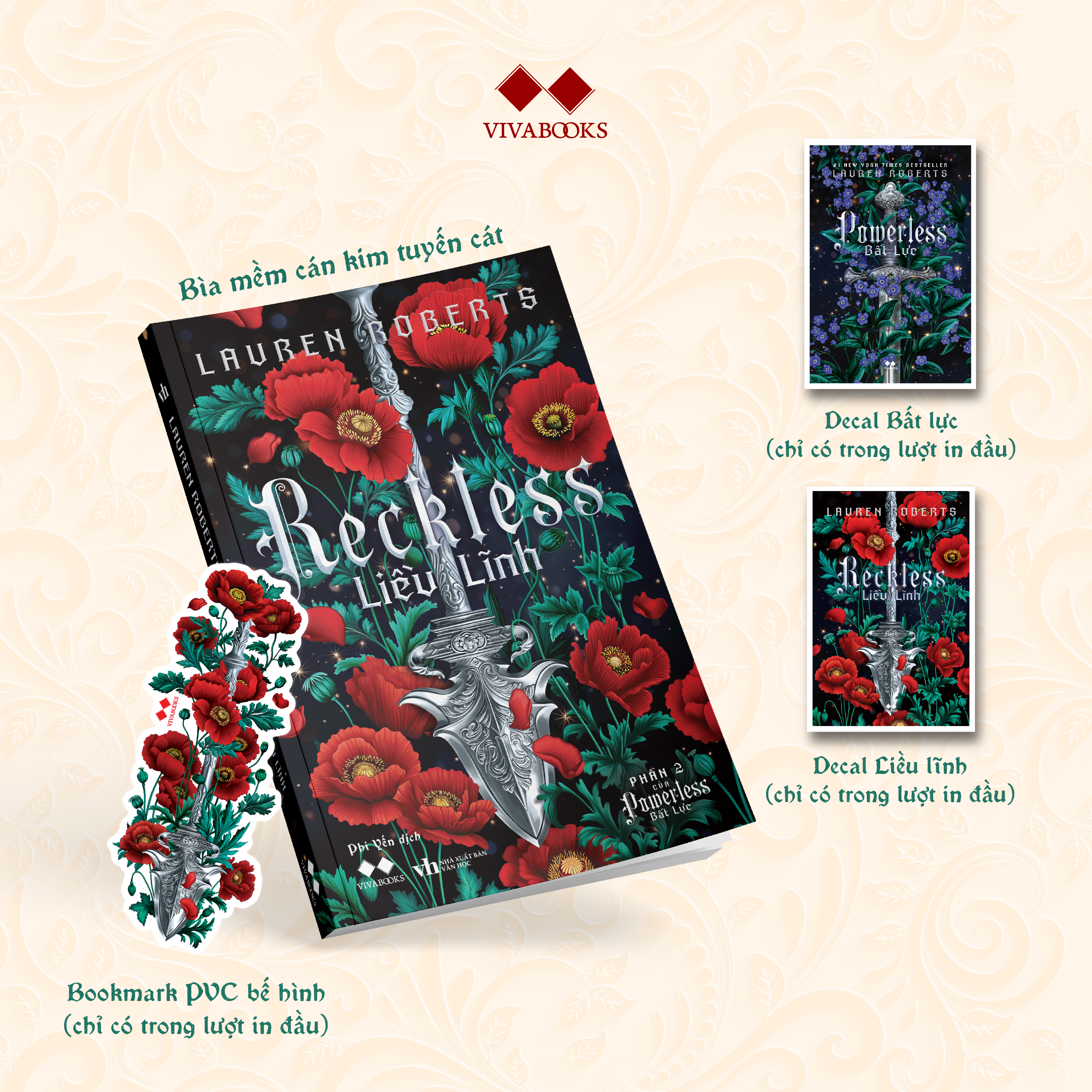 Reckless - Liều Lĩnh - Tặng Kèm Bookmark PVC + Decal 7 Màu Bất Lực + Decal 7 Màu Liều Lĩnh - Ảnh 2