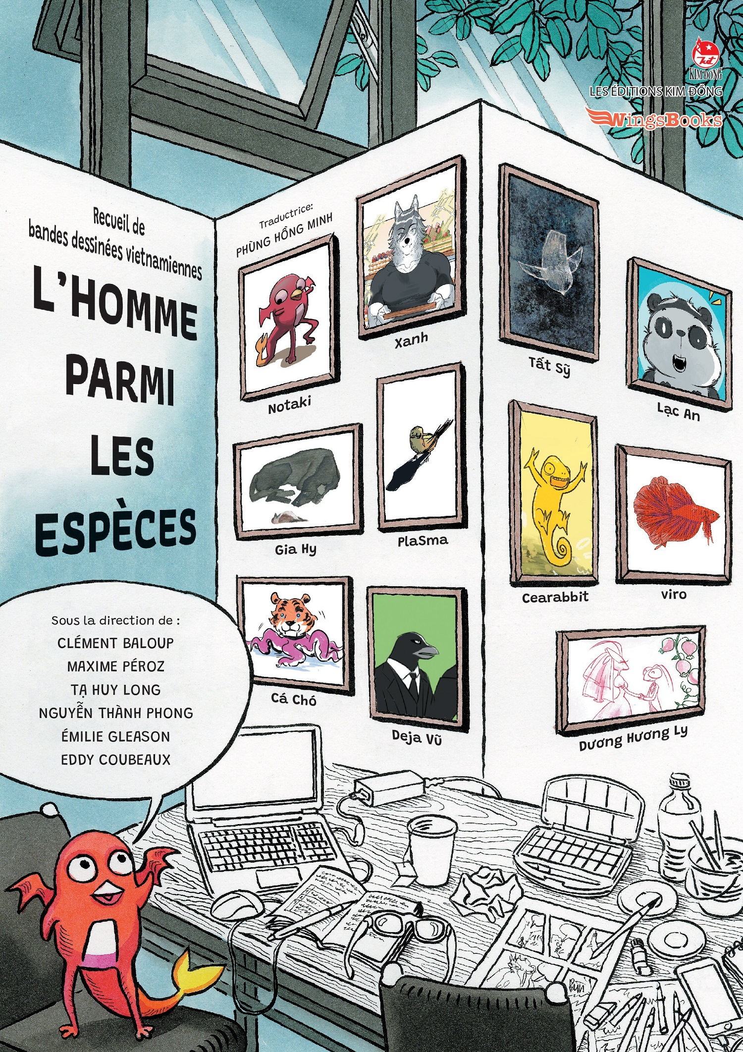Recueil De Bandes Dessinées Vietnamiennes - L'homme Parmi Les Espèces - Người Trong Muôn Loài - Phiên Bản Tiếng Pháp - Ảnh 2