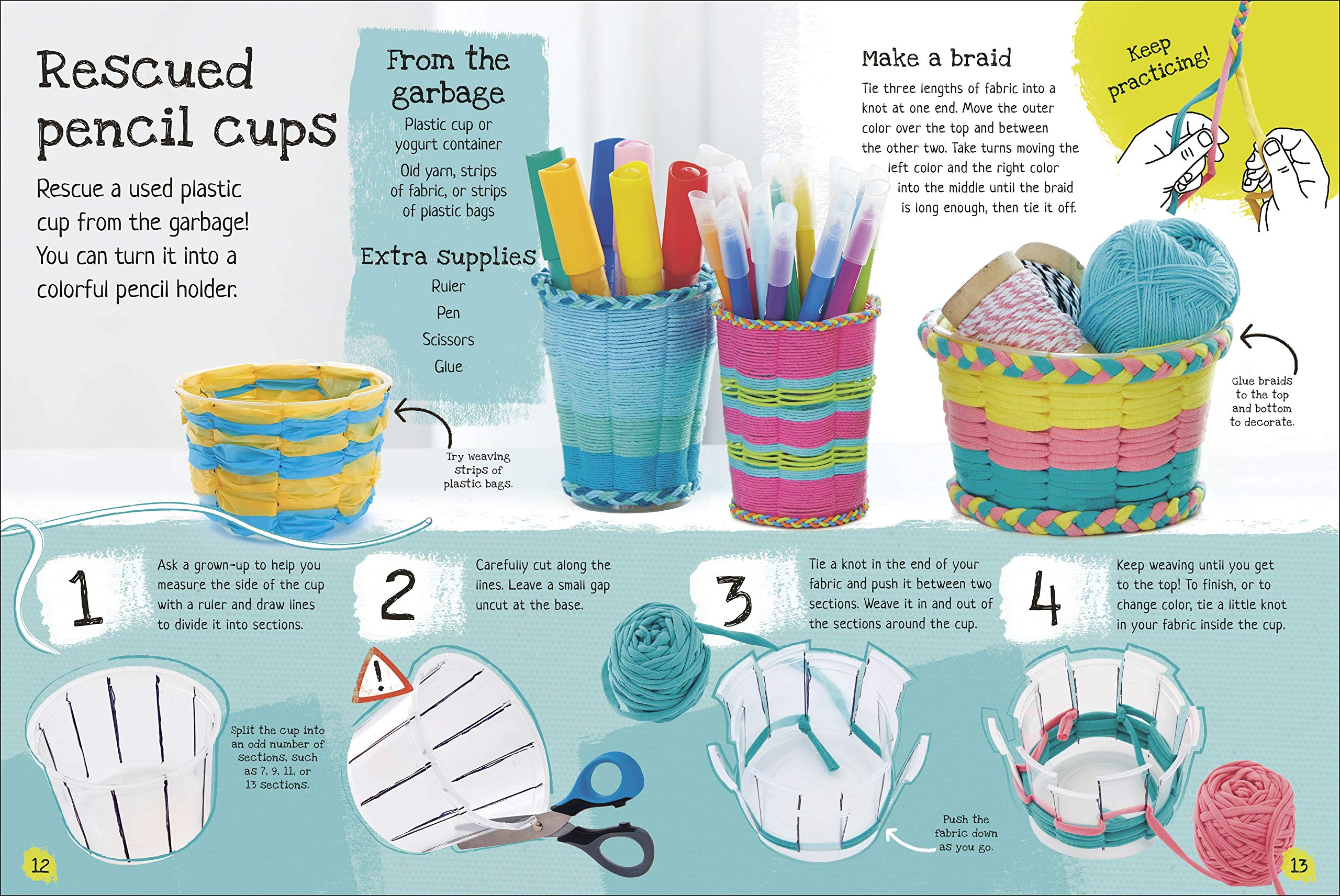 recycle and remake: creative projects for eco kids - Ảnh 5