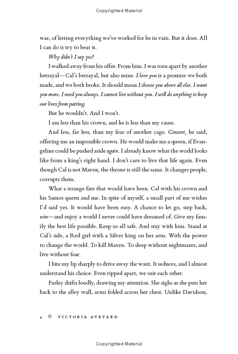 red queen - book 4 - war storm - Ảnh 6