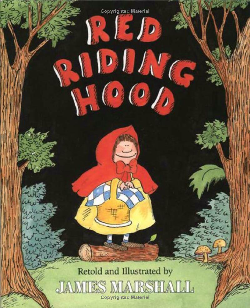 red riding hood (retold by james marshall) - Ảnh 2