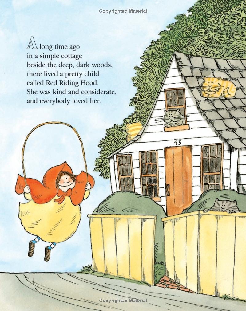 red riding hood (retold by james marshall) - Ảnh 4