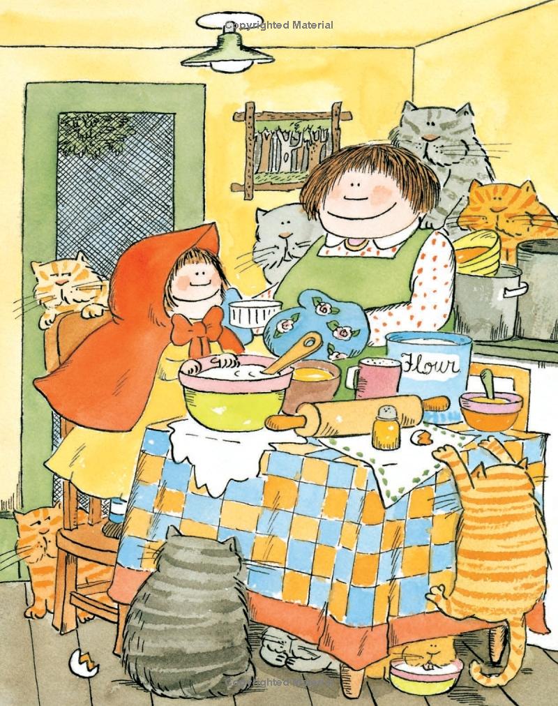 red riding hood (retold by james marshall) - Ảnh 6