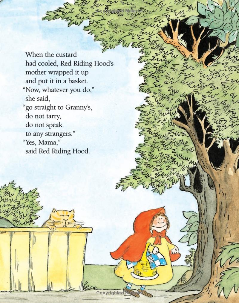 red riding hood (retold by james marshall) - Ảnh 8