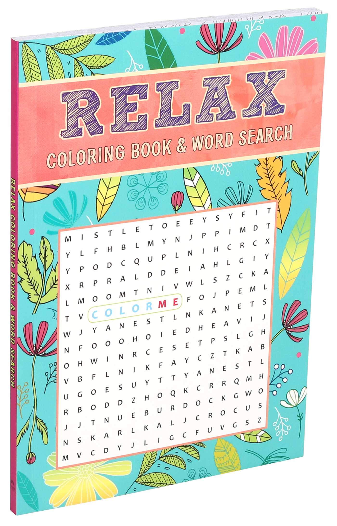 relax coloring book & word search - Ảnh 6