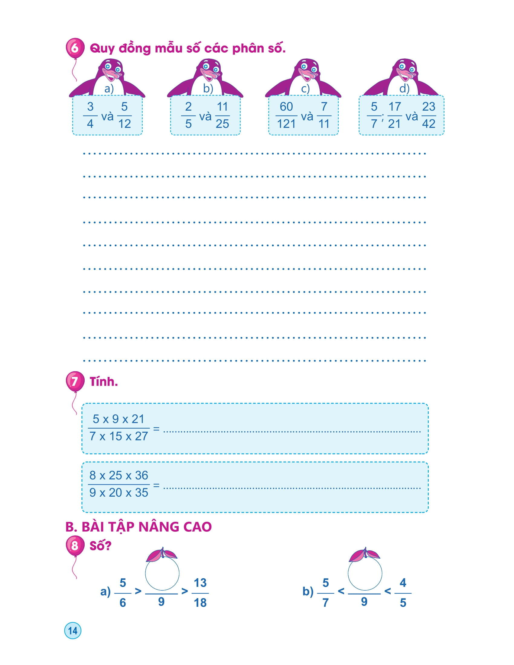 rèn kĩ năng giải toán lớp 5 - tập một (theo chương trình giáo dục phổ thông mới) - Ảnh 12