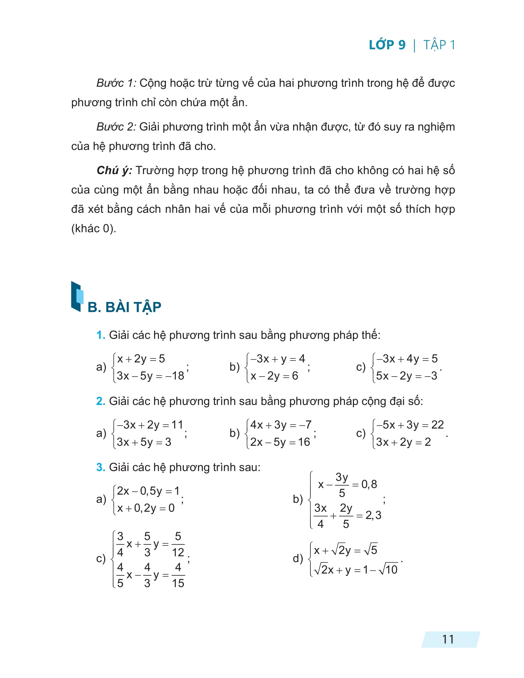 rèn kĩ năng giải toán lớp 9 - tập 1 - Ảnh 10