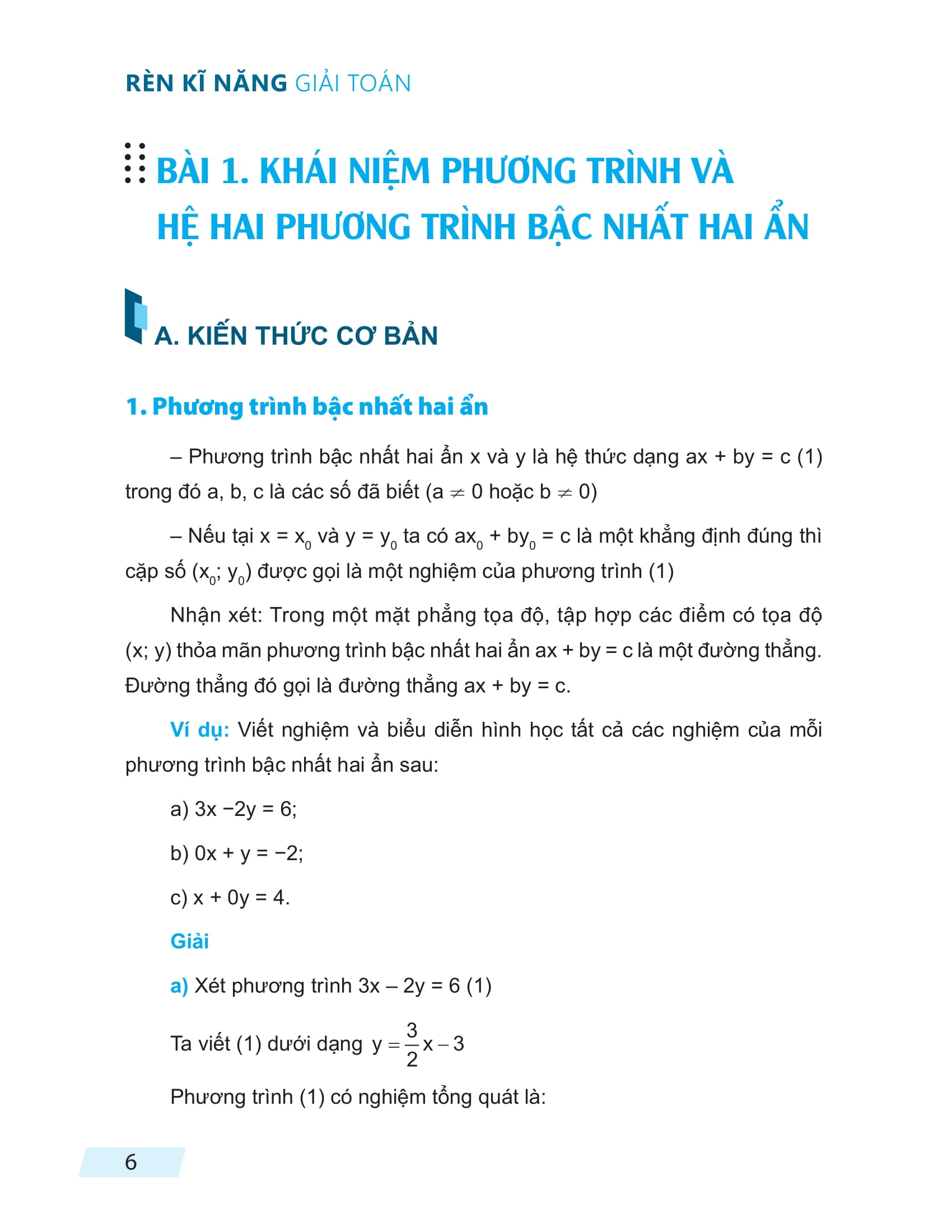 rèn kĩ năng giải toán lớp 9 - tập 1 - Ảnh 5