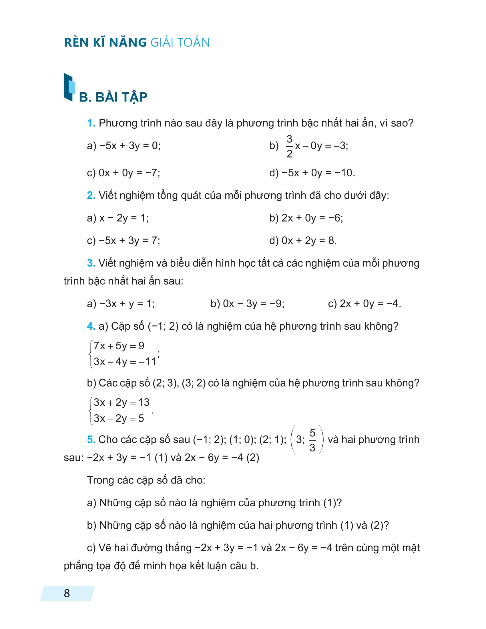 rèn kĩ năng giải toán lớp 9 - tập 1 - Ảnh 7