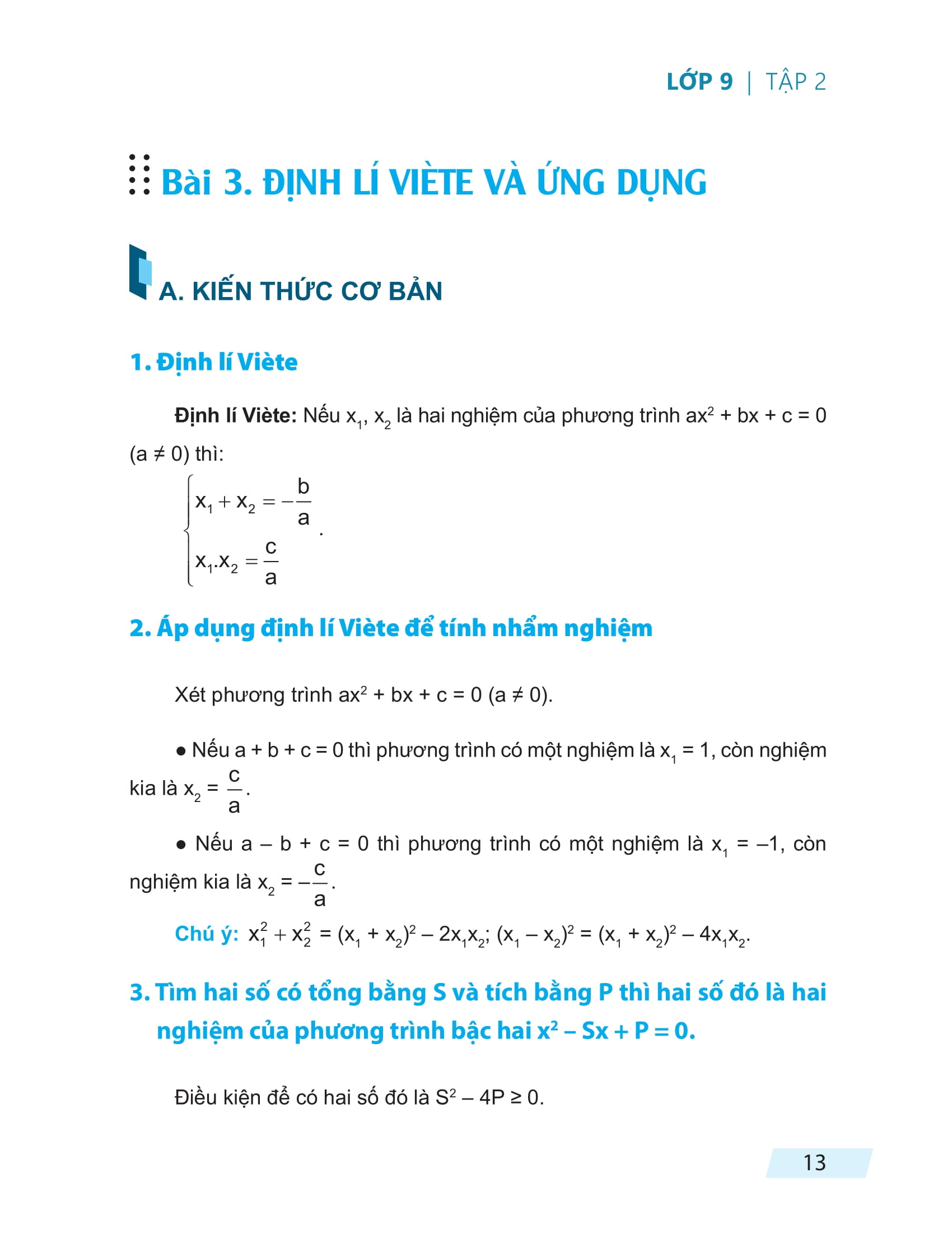 rèn kĩ năng giải toán lớp 9 - tập 2 - Ảnh 14