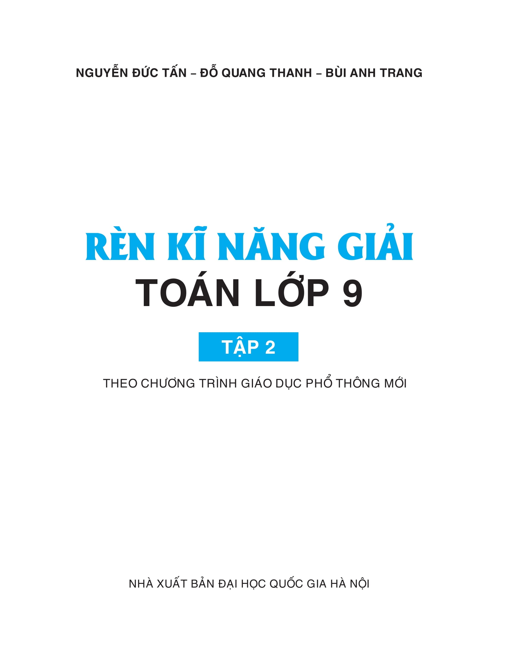 rèn kĩ năng giải toán lớp 9 - tập 2 - Ảnh 2