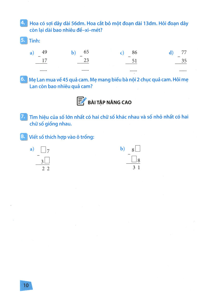 rèn kĩ năng học tốt toán 2 (2022) - Ảnh 7