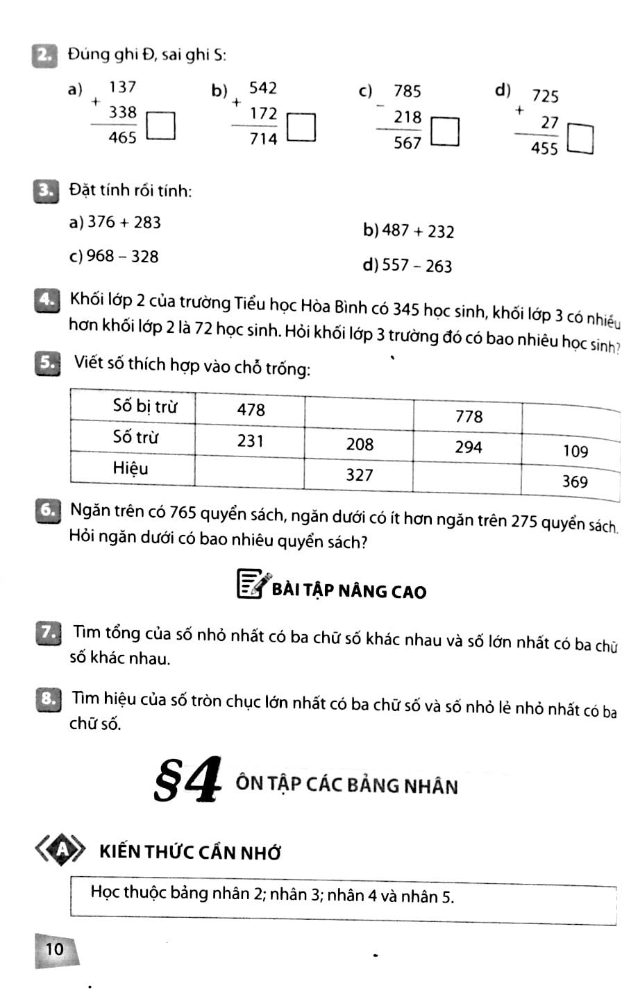 rèn kĩ năng học tốt toán 3 - hỗ trợ phát triển năng lực giải toán (tái bản) - Ảnh 8