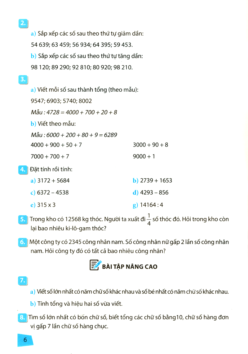 rèn kĩ năng học tốt toán 4 (tái bản) - Ảnh 4