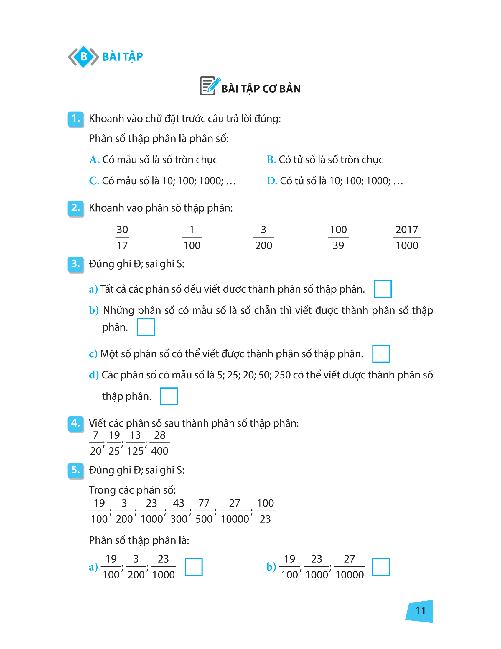 rèn kĩ năng học tốt toán 5 (tái bản 2023) - Ảnh 10