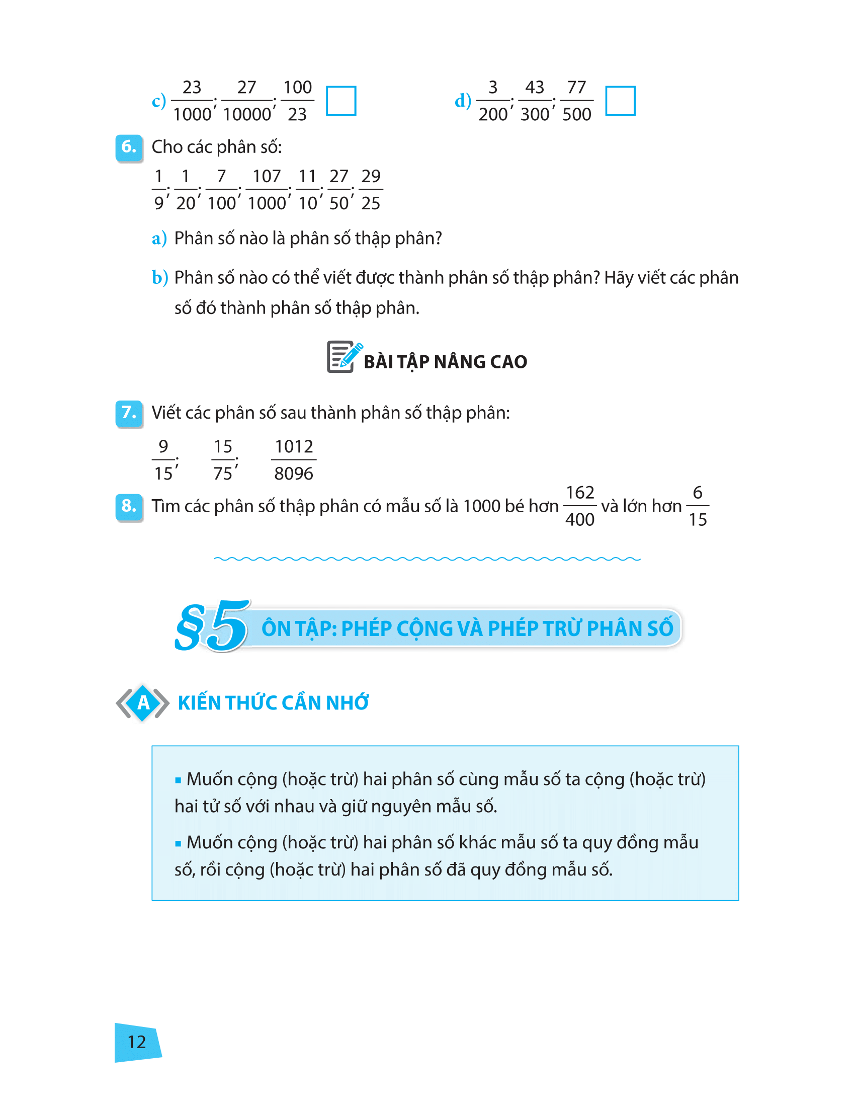 rèn kĩ năng học tốt toán 5 (tái bản 2023) - Ảnh 11