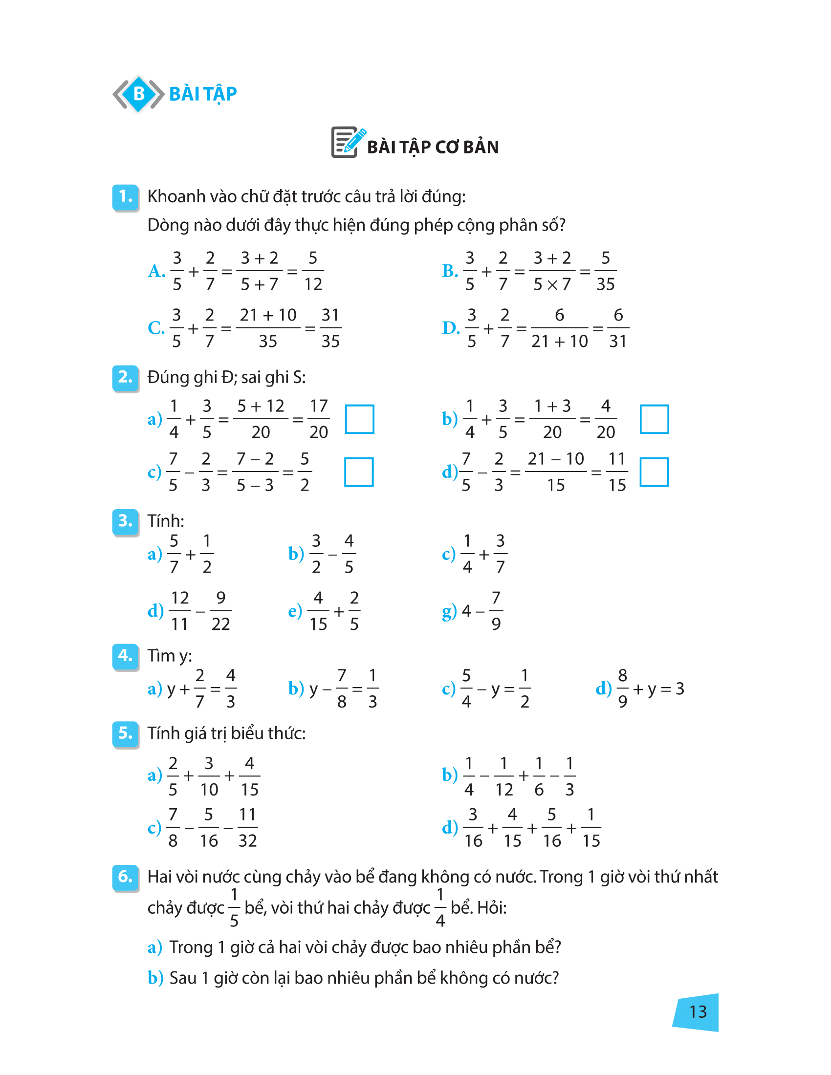 rèn kĩ năng học tốt toán 5 (tái bản 2023) - Ảnh 12