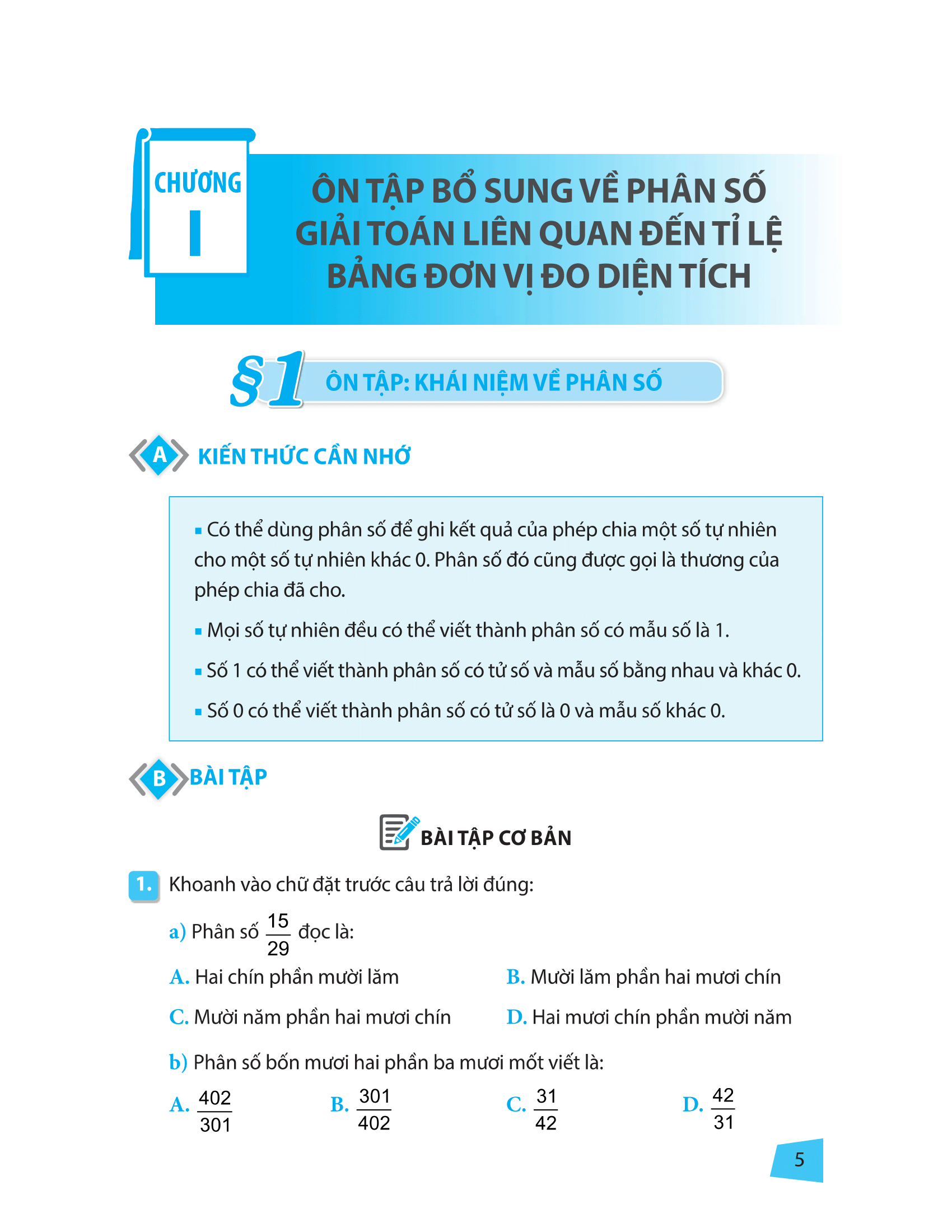 rèn kĩ năng học tốt toán 5 (tái bản 2023) - Ảnh 4