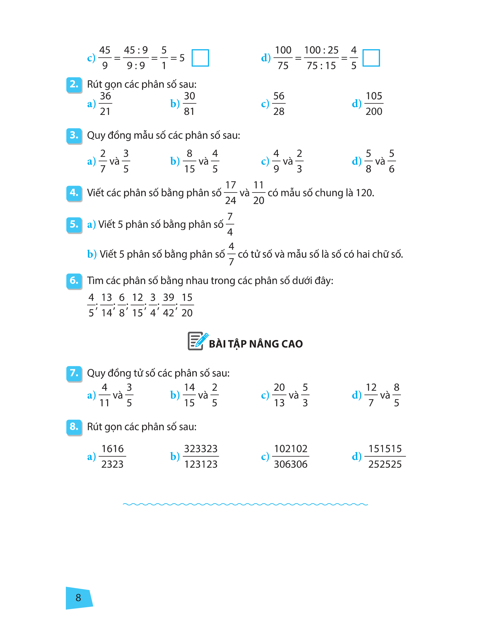 rèn kĩ năng học tốt toán 5 (tái bản 2023) - Ảnh 7