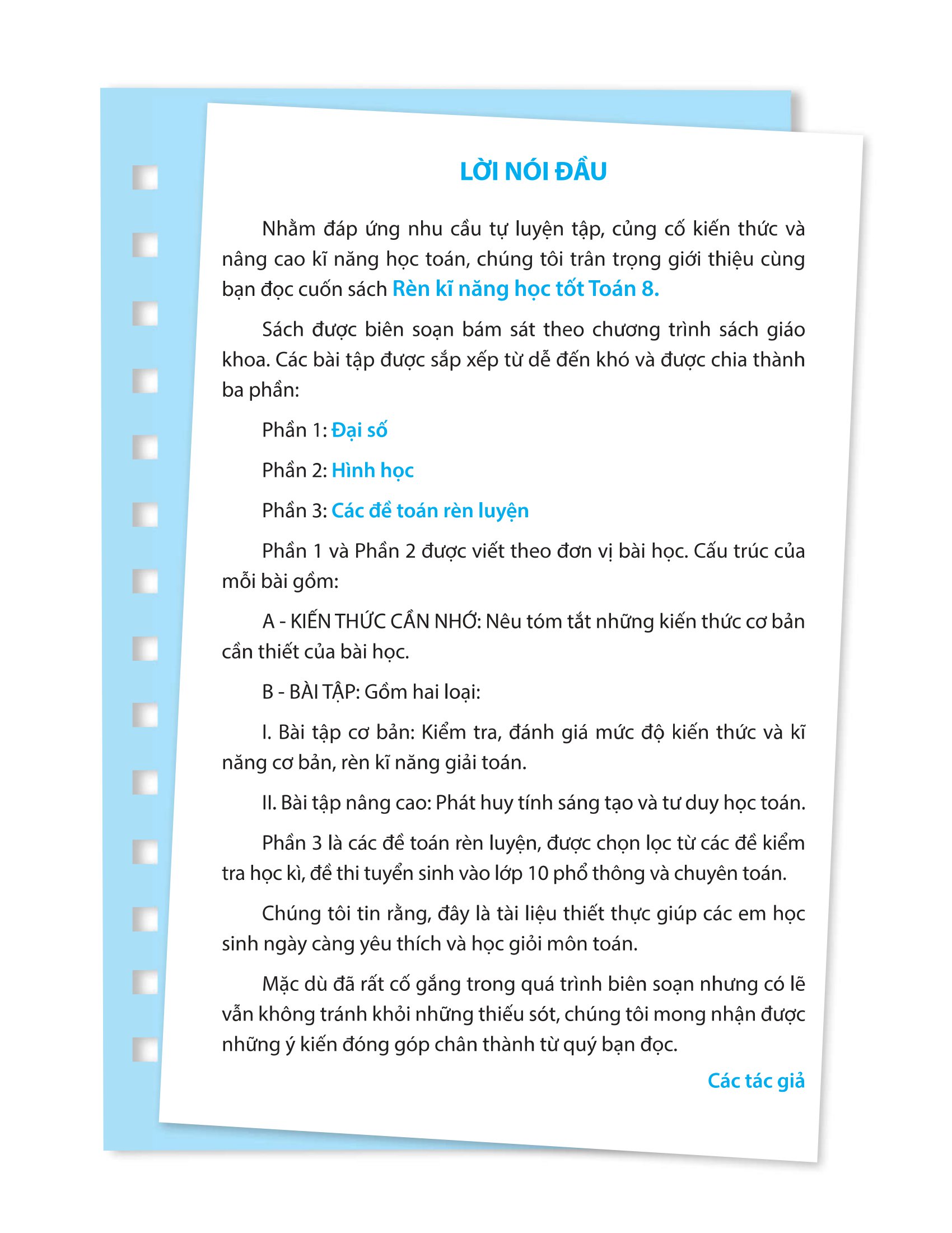 rèn kĩ năng học tốt toán 8 (tái bản 2023) - Ảnh 3