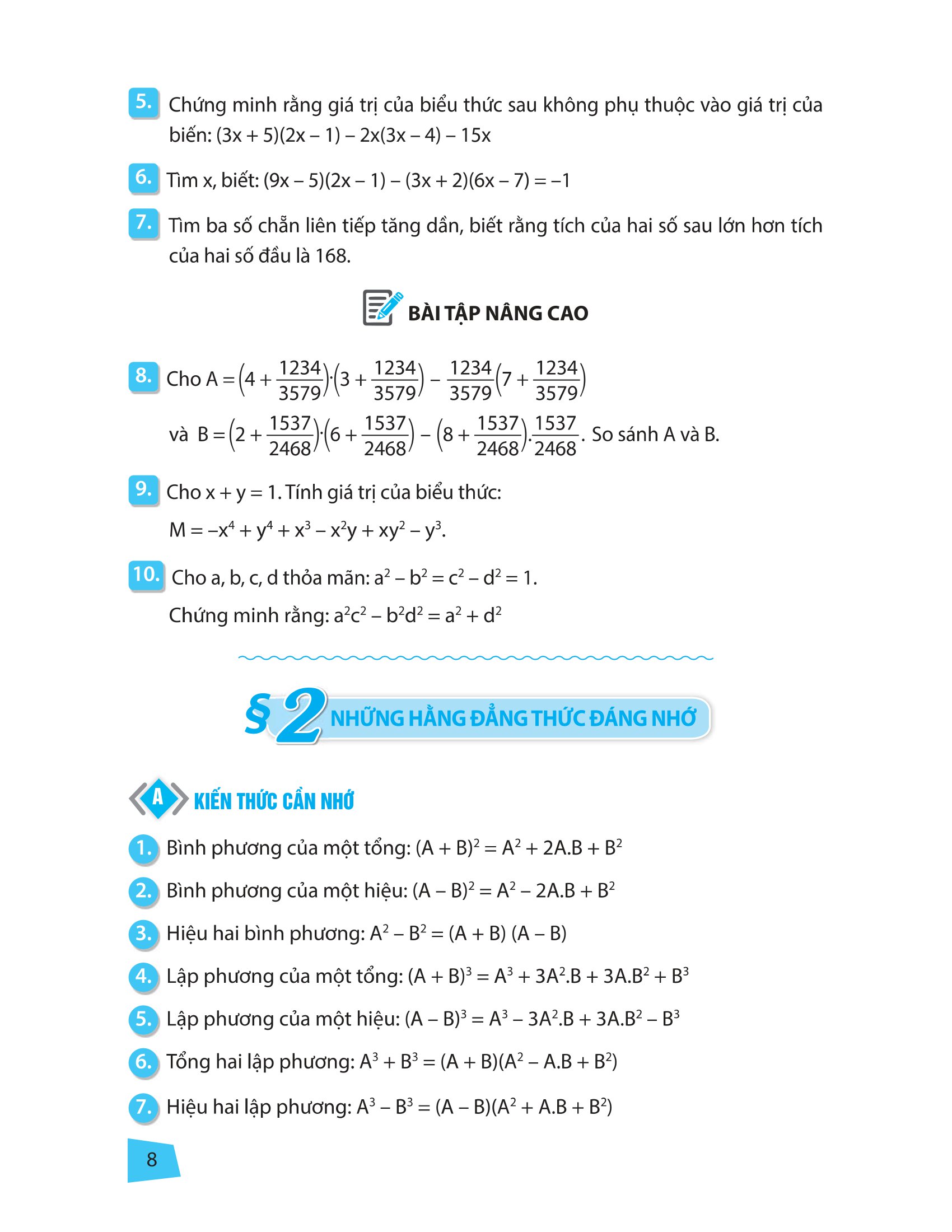 rèn kĩ năng học tốt toán 8 (tái bản 2023) - Ảnh 6