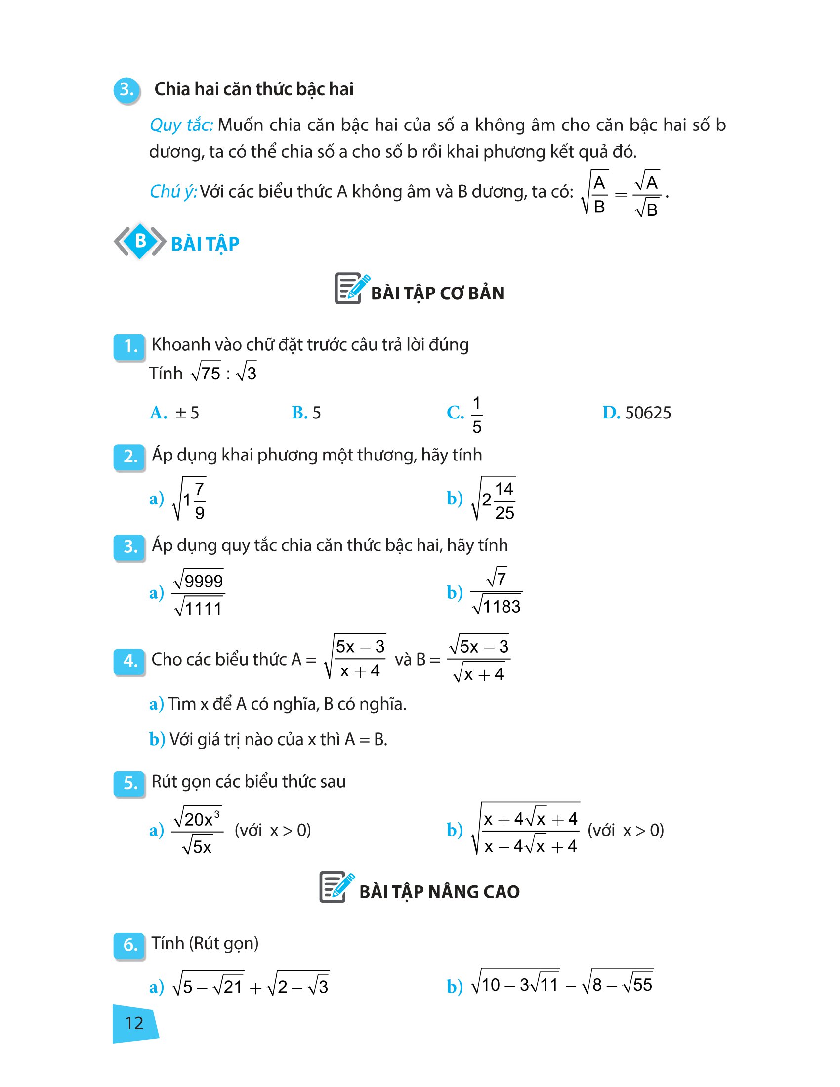 rèn kĩ năng học tốt toán 9 (tái bản) - Ảnh 10