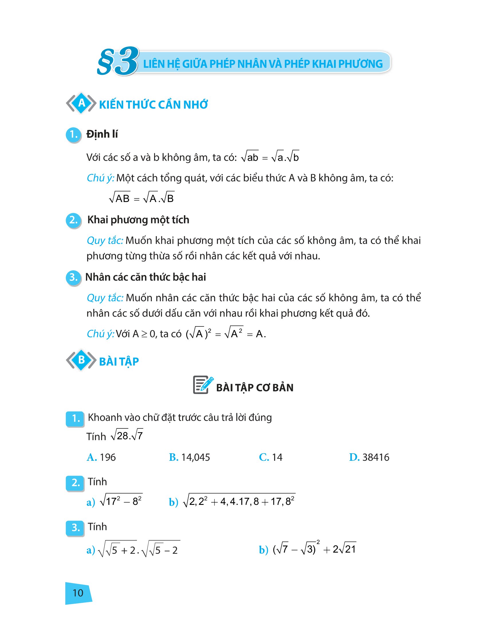 rèn kĩ năng học tốt toán 9 (tái bản) - Ảnh 8