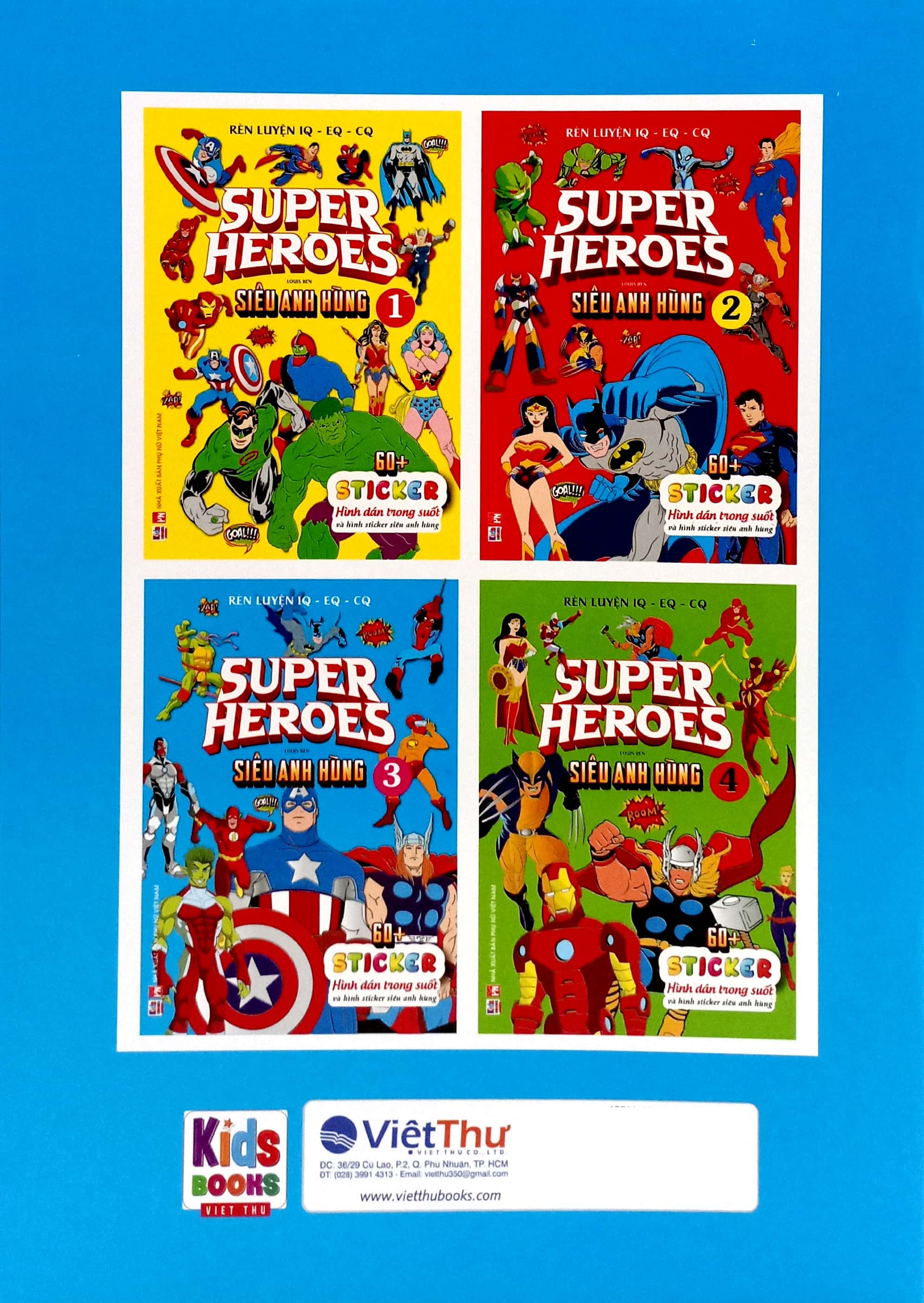 rèn luyện iq-eq-cq - super heroes - siêu anh hùng - tập 3 - Ảnh 6