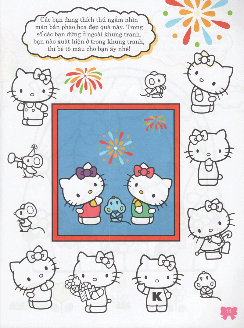 rèn luyện khả năng quan sát - hello kitty - Ảnh 12