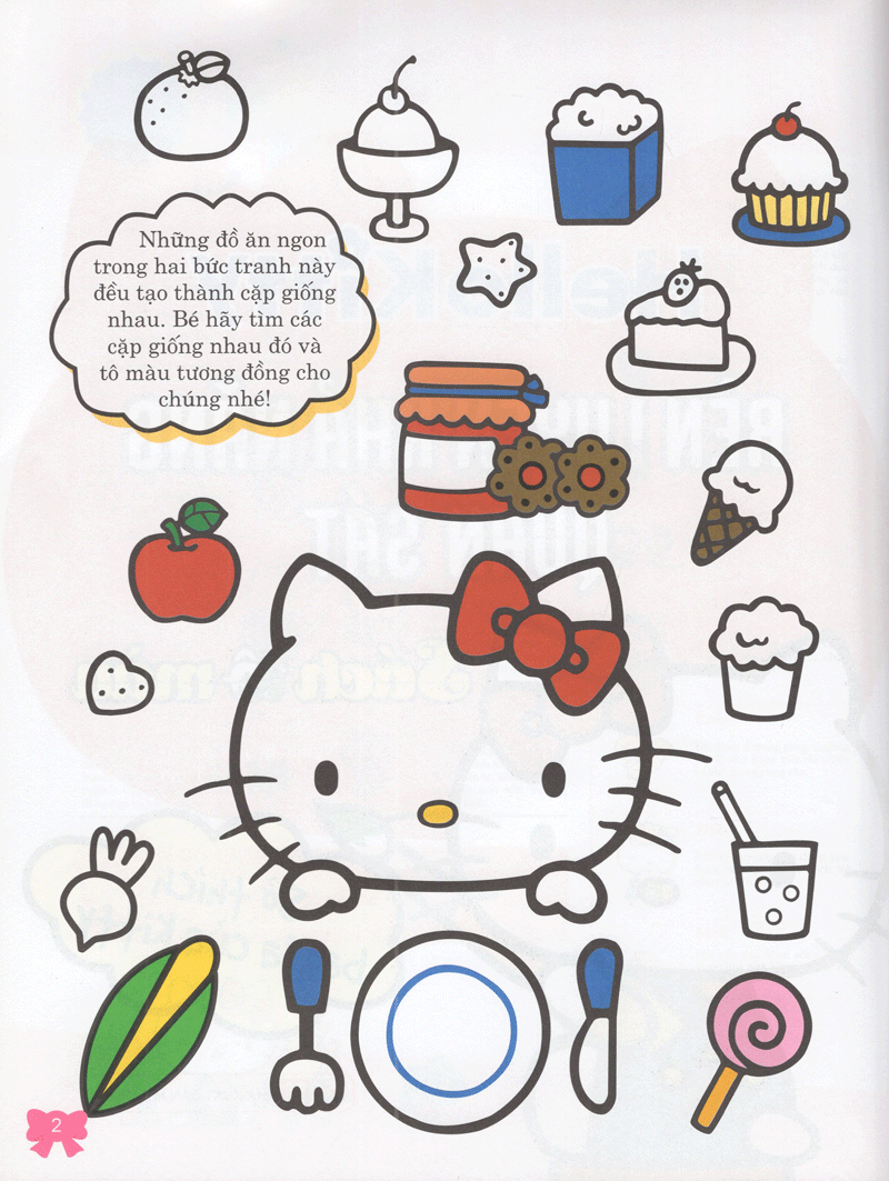 rèn luyện khả năng quan sát - hello kitty - Ảnh 3