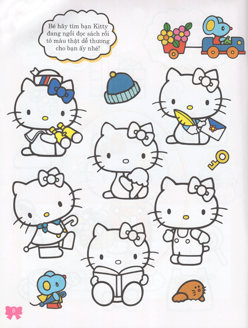 rèn luyện khả năng quan sát - hello kitty - Ảnh 9