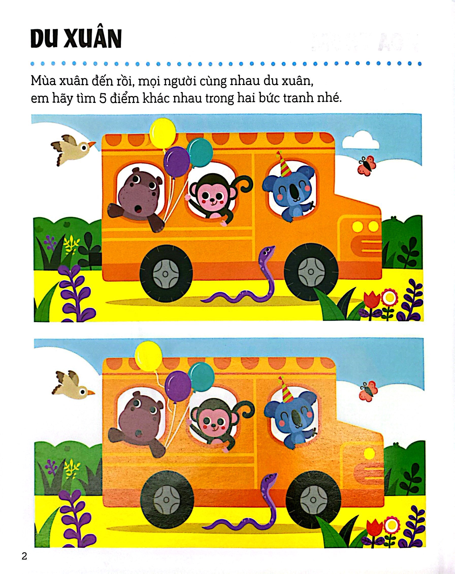 Rèn Luyện Khả Năng Tập Trung - Tìm Điểm Khác Nhau - Ảnh 3