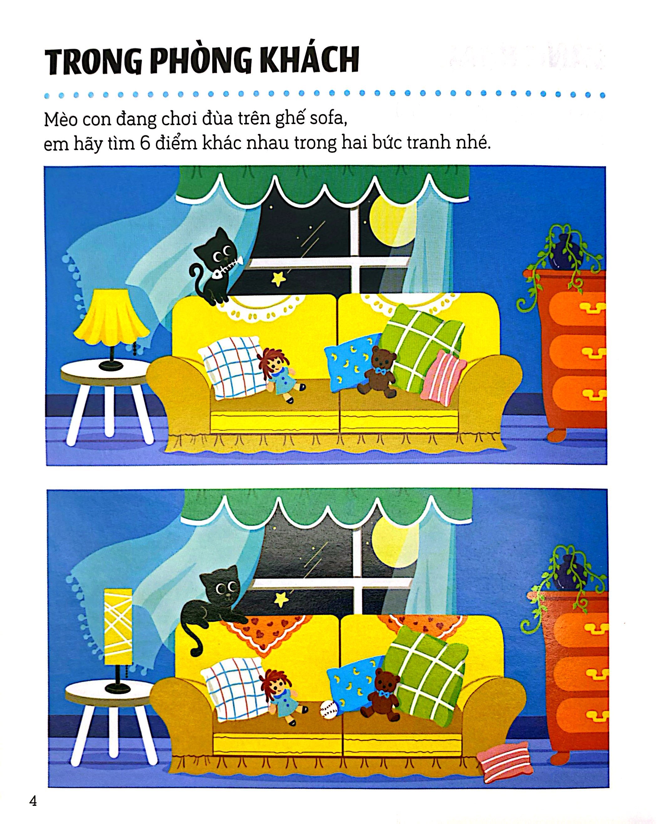 Rèn Luyện Khả Năng Tập Trung - Tìm Điểm Khác Nhau - Ảnh 5