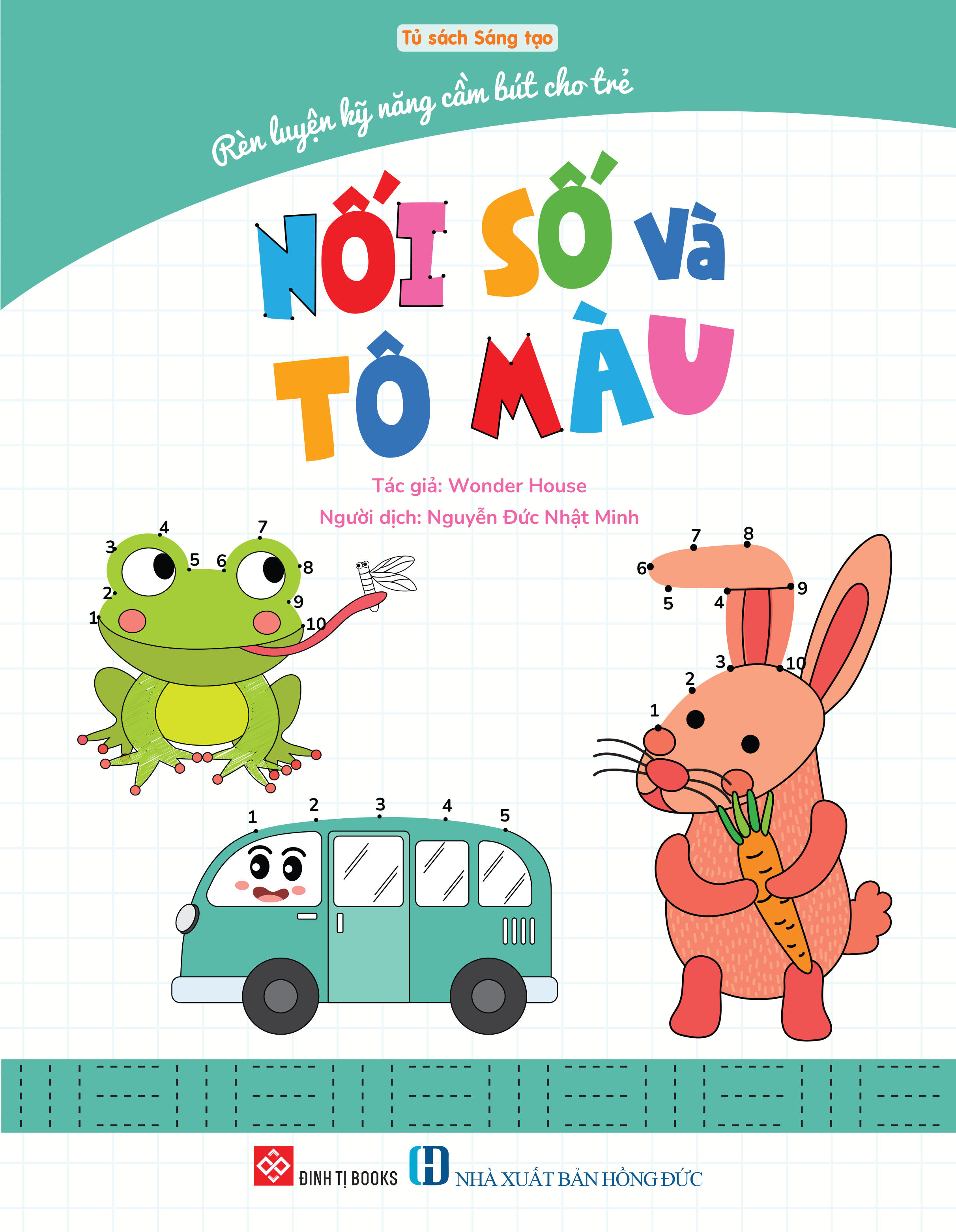 Rèn Luyện Kỹ Năng Cầm Bút Cho Trẻ - Nối Số Và Tô Màu - Ảnh 2