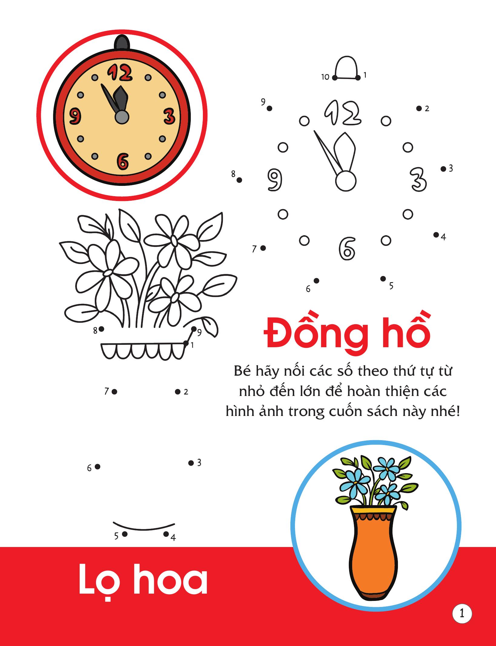 Rèn Luyện Kỹ Năng Cầm Bút Cho Trẻ - Nối Số Và Tô Màu - Ảnh 3