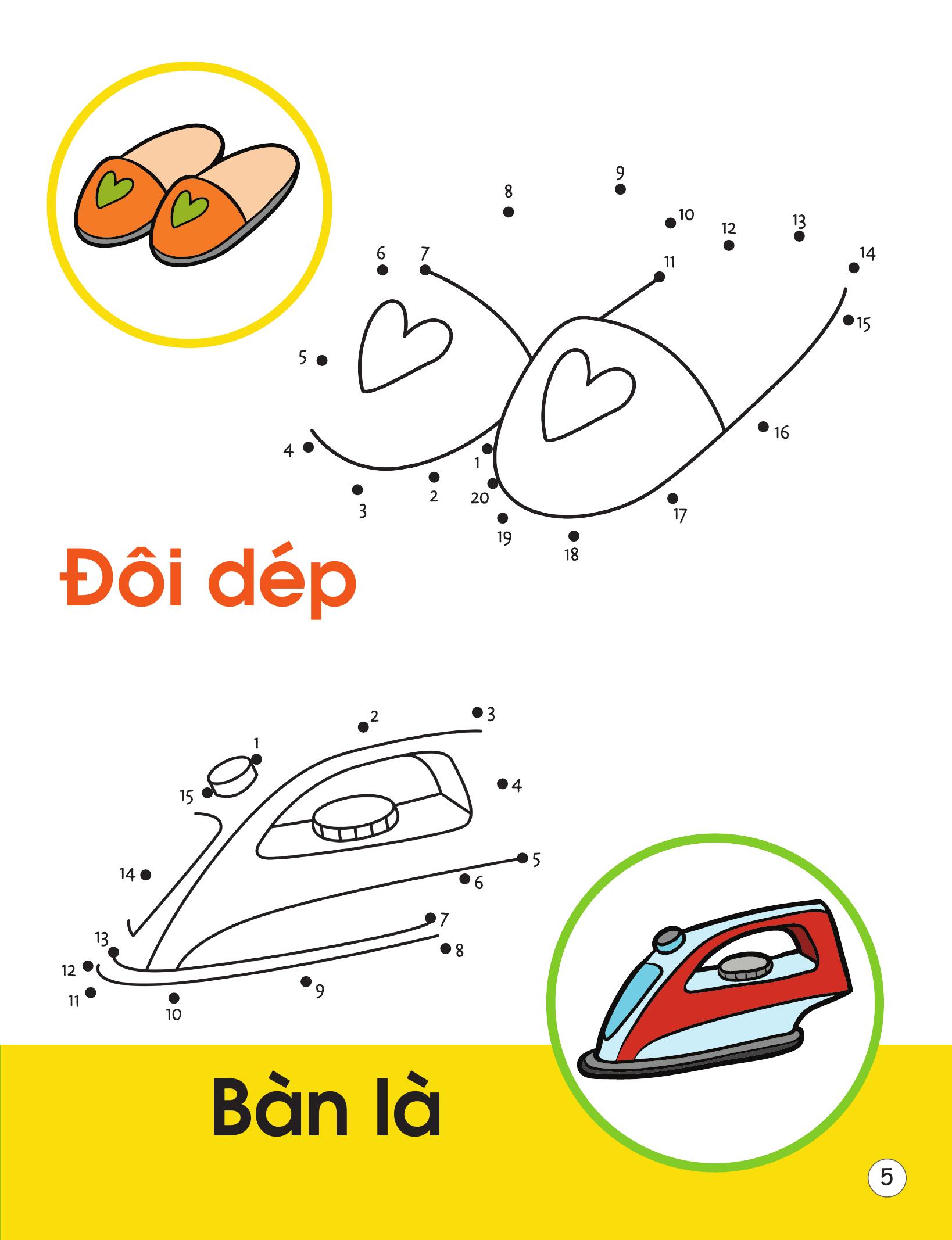 Rèn Luyện Kỹ Năng Cầm Bút Cho Trẻ - Nối Số Và Tô Màu - Ảnh 7