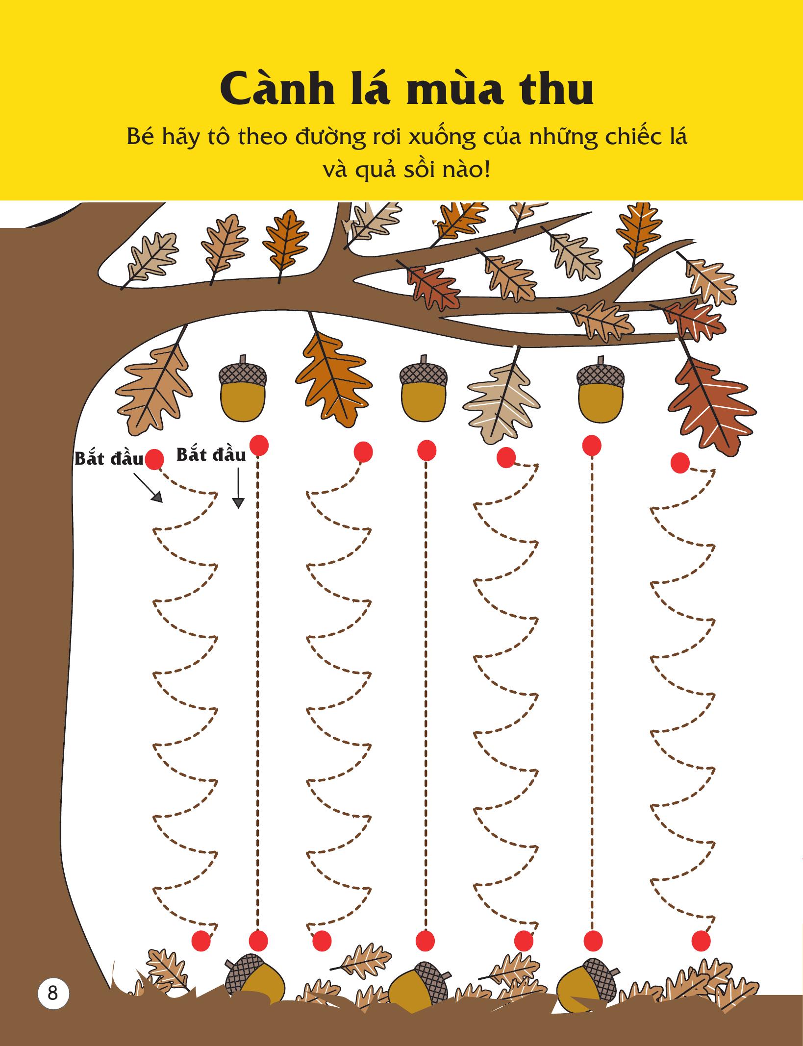 Rèn Luyện Kỹ Năng Cầm Bút Cho Trẻ - Tô Nét Cơ Bản - Ảnh 10