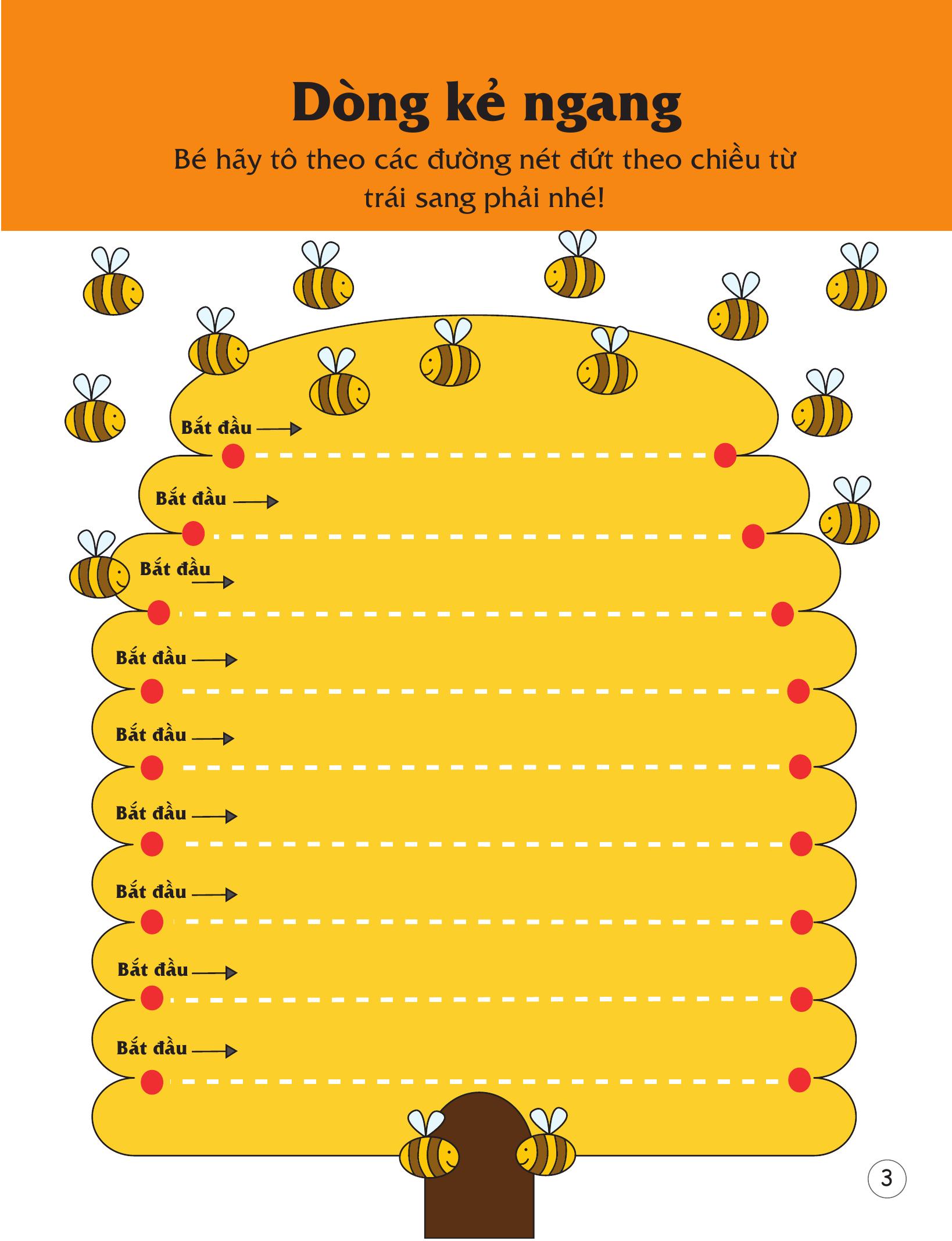Rèn Luyện Kỹ Năng Cầm Bút Cho Trẻ - Tô Nét Cơ Bản - Ảnh 5
