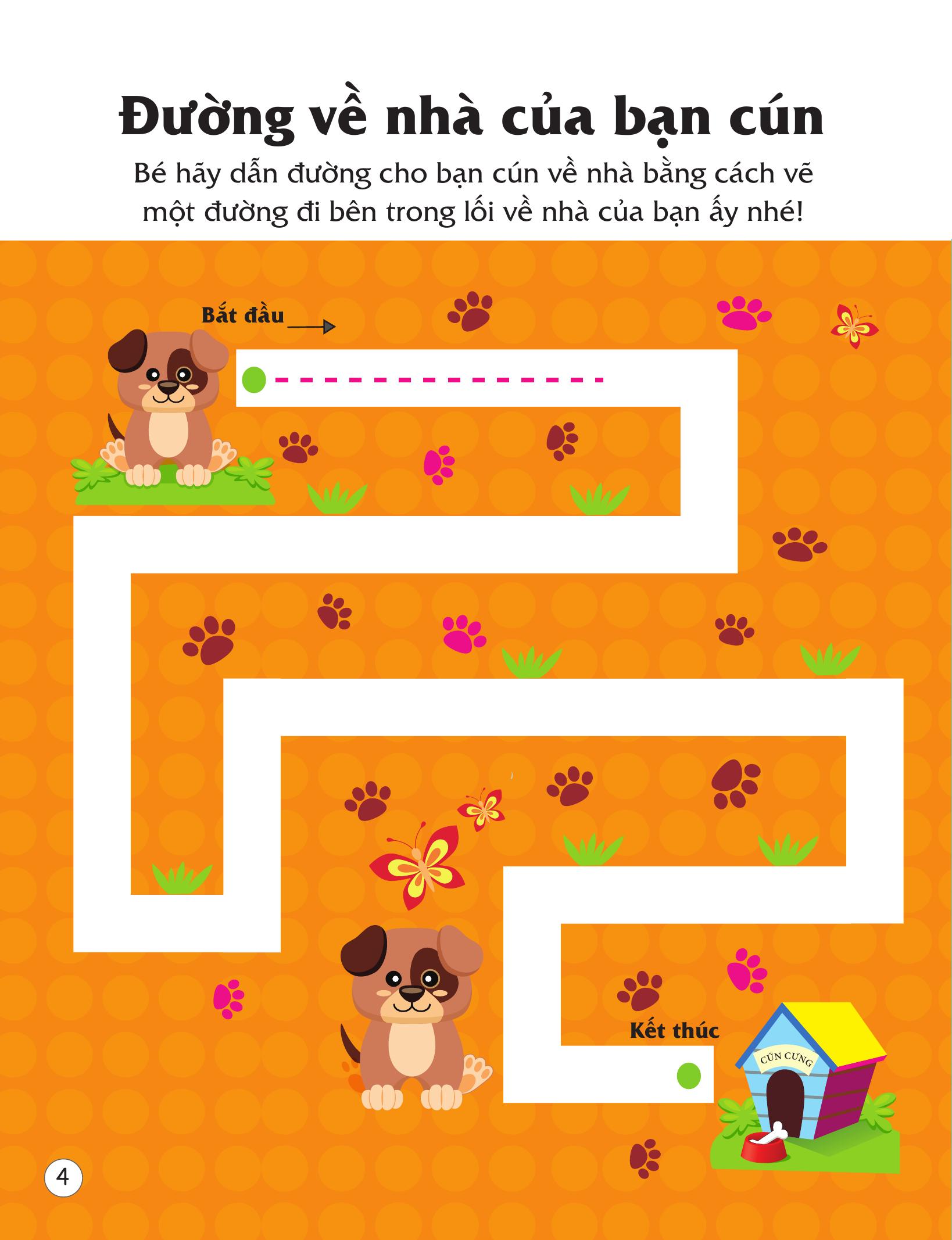 Rèn Luyện Kỹ Năng Cầm Bút Cho Trẻ - Tô Nét Cơ Bản - Ảnh 6