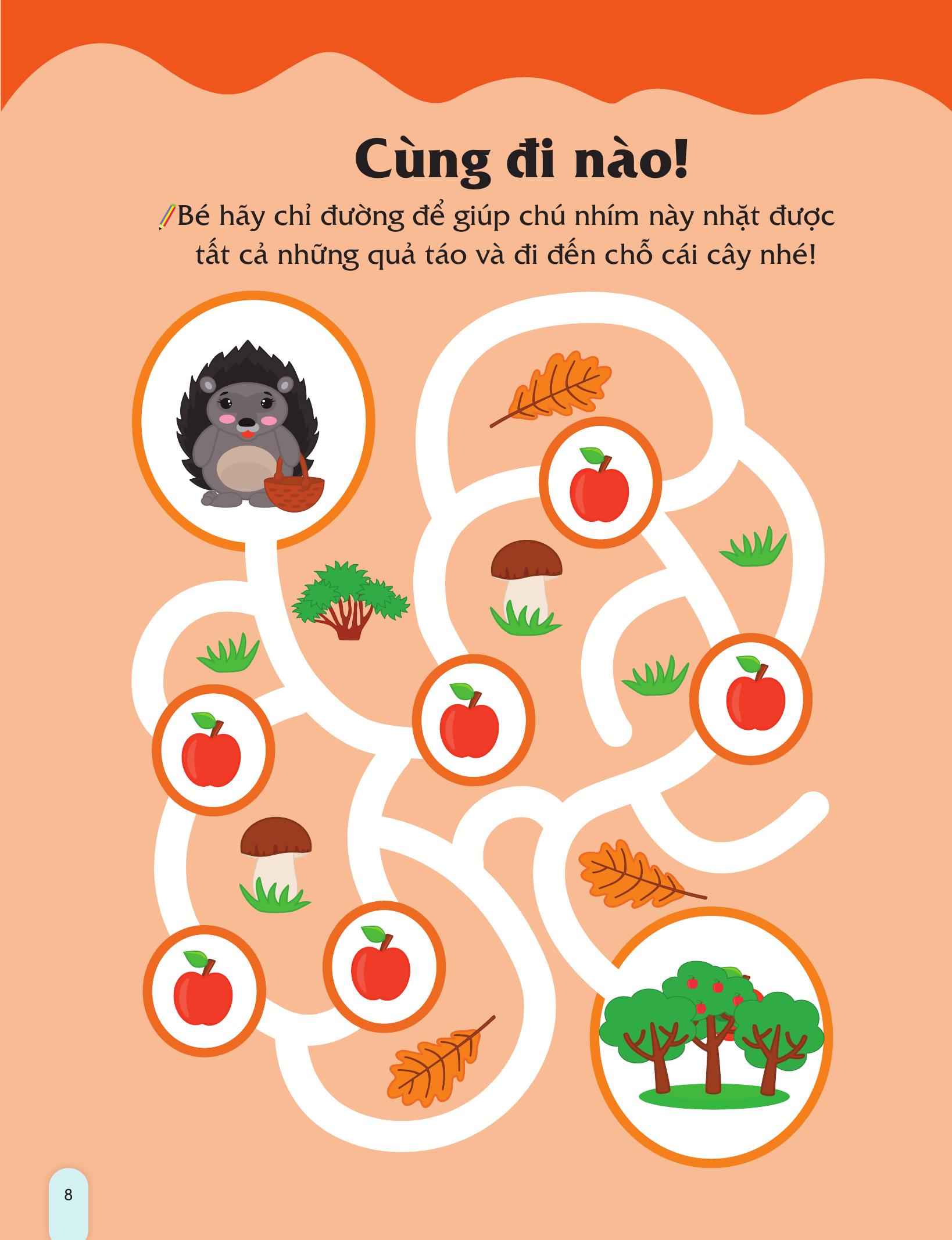 Rèn Luyện Kỹ Năng Cầm Bút Cho Trẻ - Trò Chơi Logic - Ảnh 10