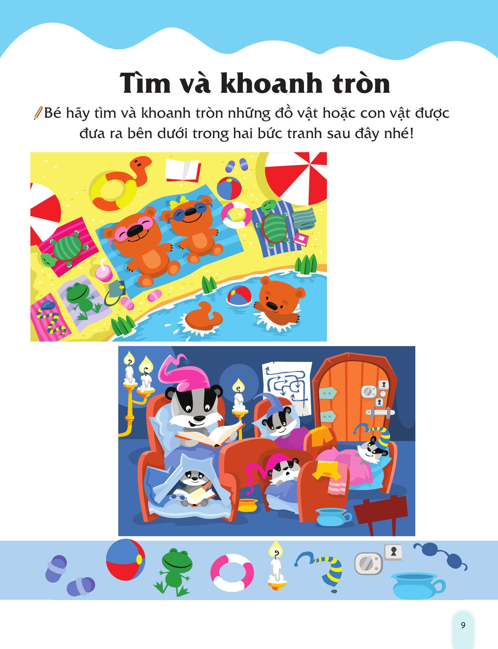 Rèn Luyện Kỹ Năng Cầm Bút Cho Trẻ - Trò Chơi Logic - Ảnh 11