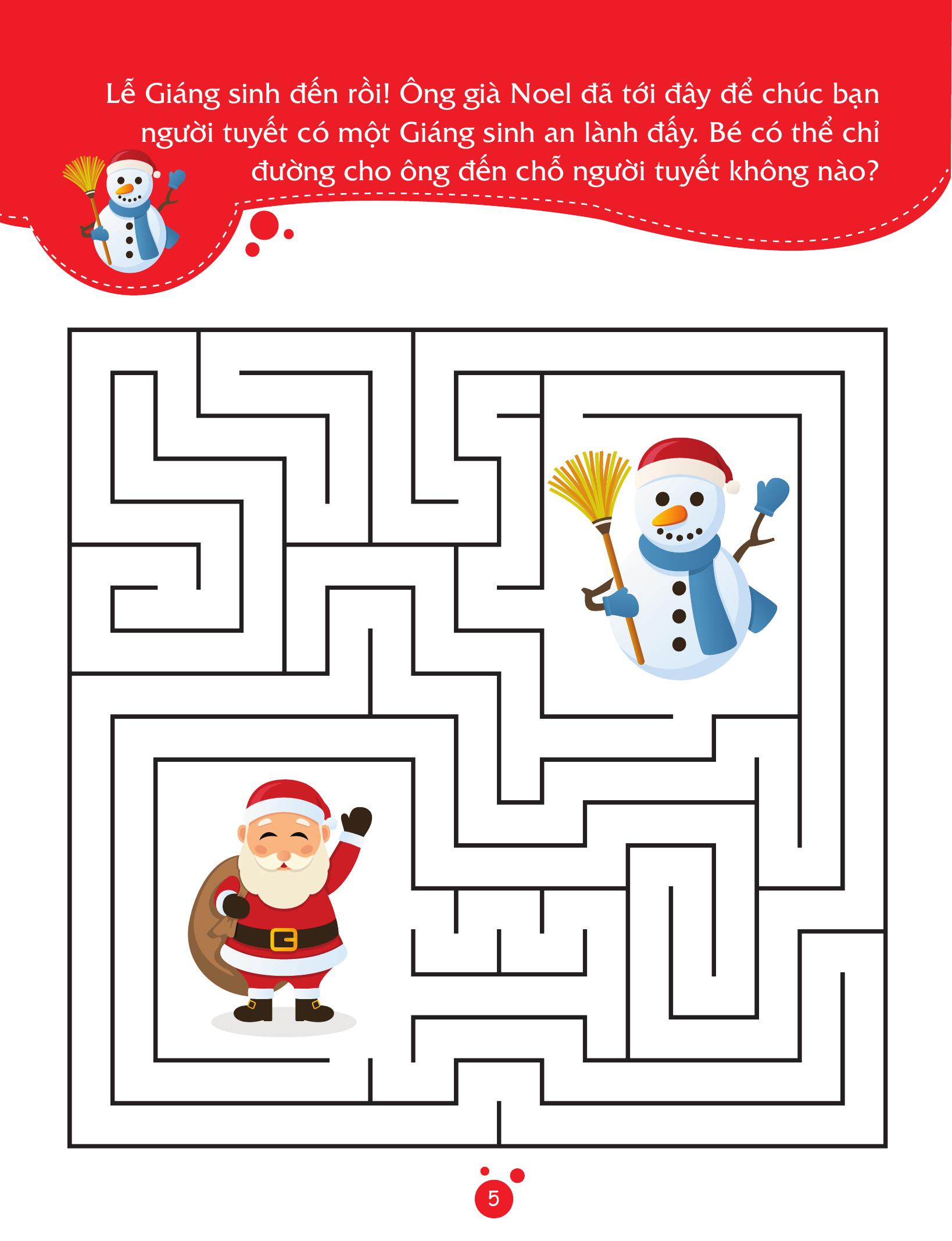 Rèn Luyện Kỹ Năng Cầm Bút Cho Trẻ - Trò Chơi Mê Cung - Ảnh 7