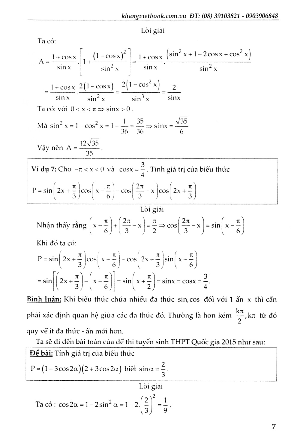 rèn luyện kỹ năng - chinh phục giải toán phương trình, bất phương trình, hệ phương trình, bất đẳng thức - Ảnh 8