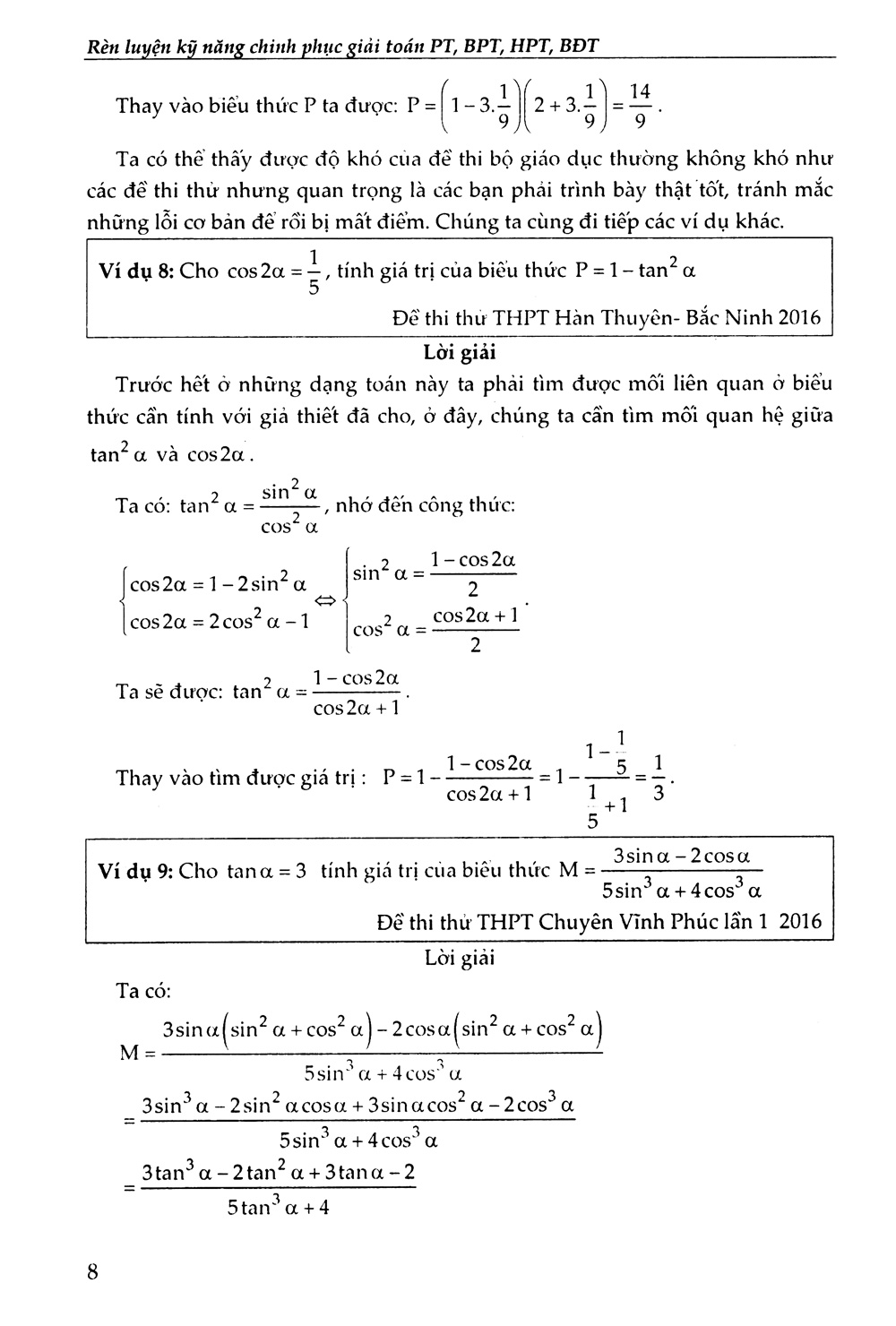 rèn luyện kỹ năng - chinh phục giải toán phương trình, bất phương trình, hệ phương trình, bất đẳng thức - Ảnh 9