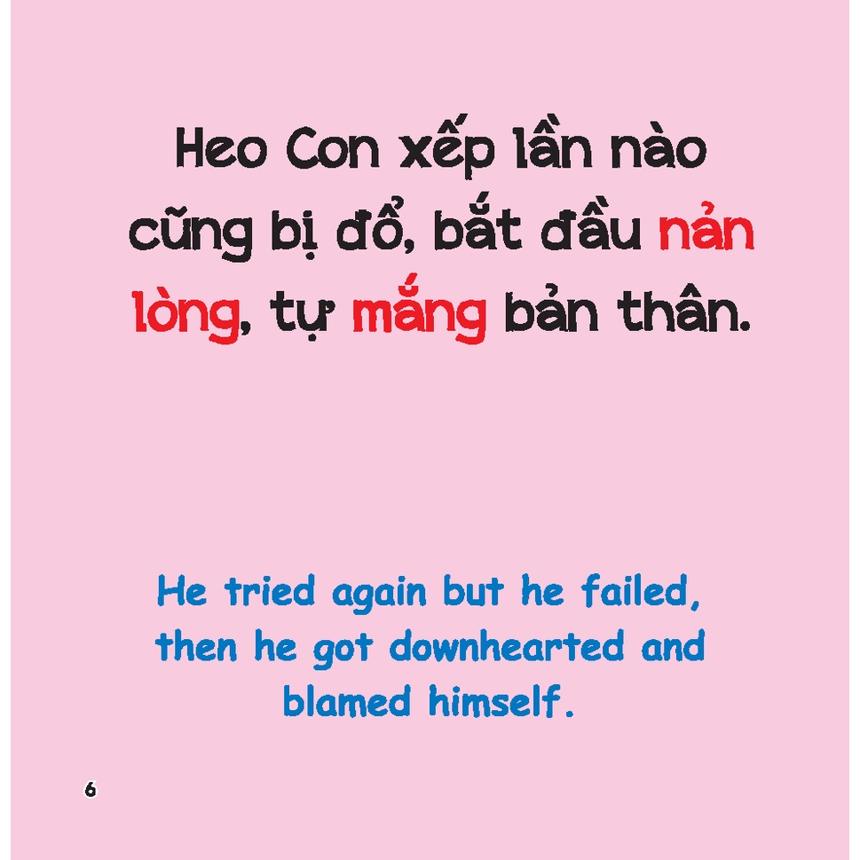 rèn luyện kỹ năng giao tiếp bằng tranh cho bé - lời an ủi (song ngữ anh - việt) - Ảnh 6