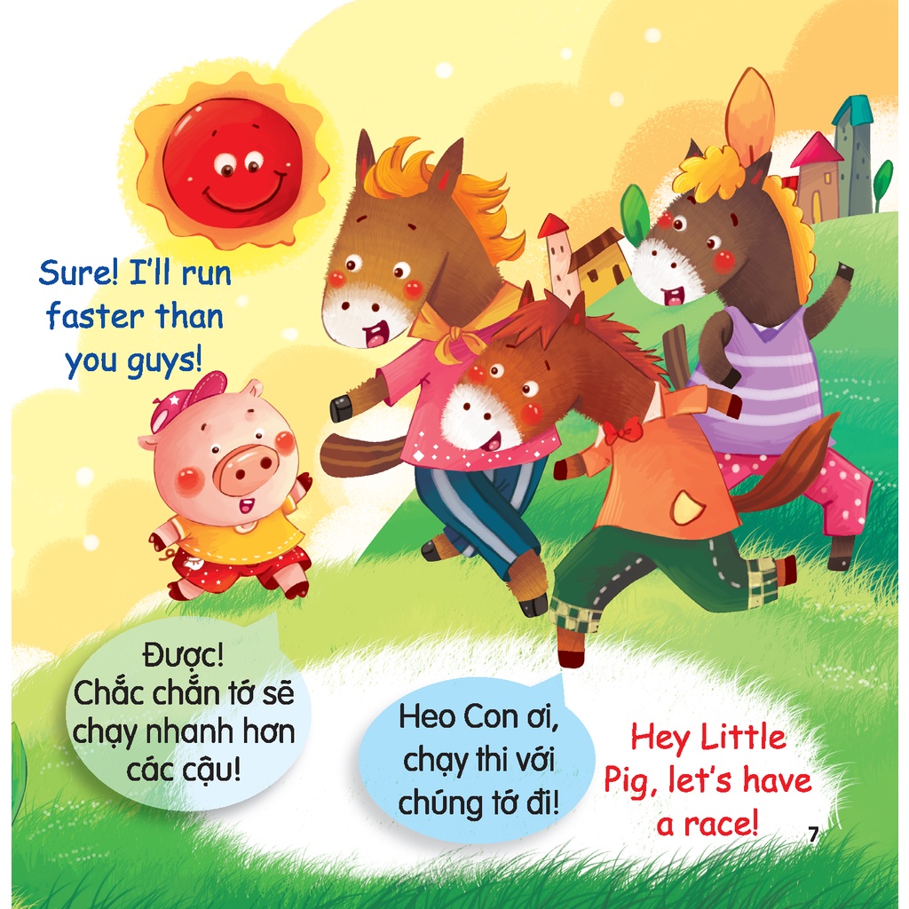 rèn luyện kỹ năng giao tiếp bằng tranh cho bé - lời động viên (song ngữ anh - việt) - Ảnh 8