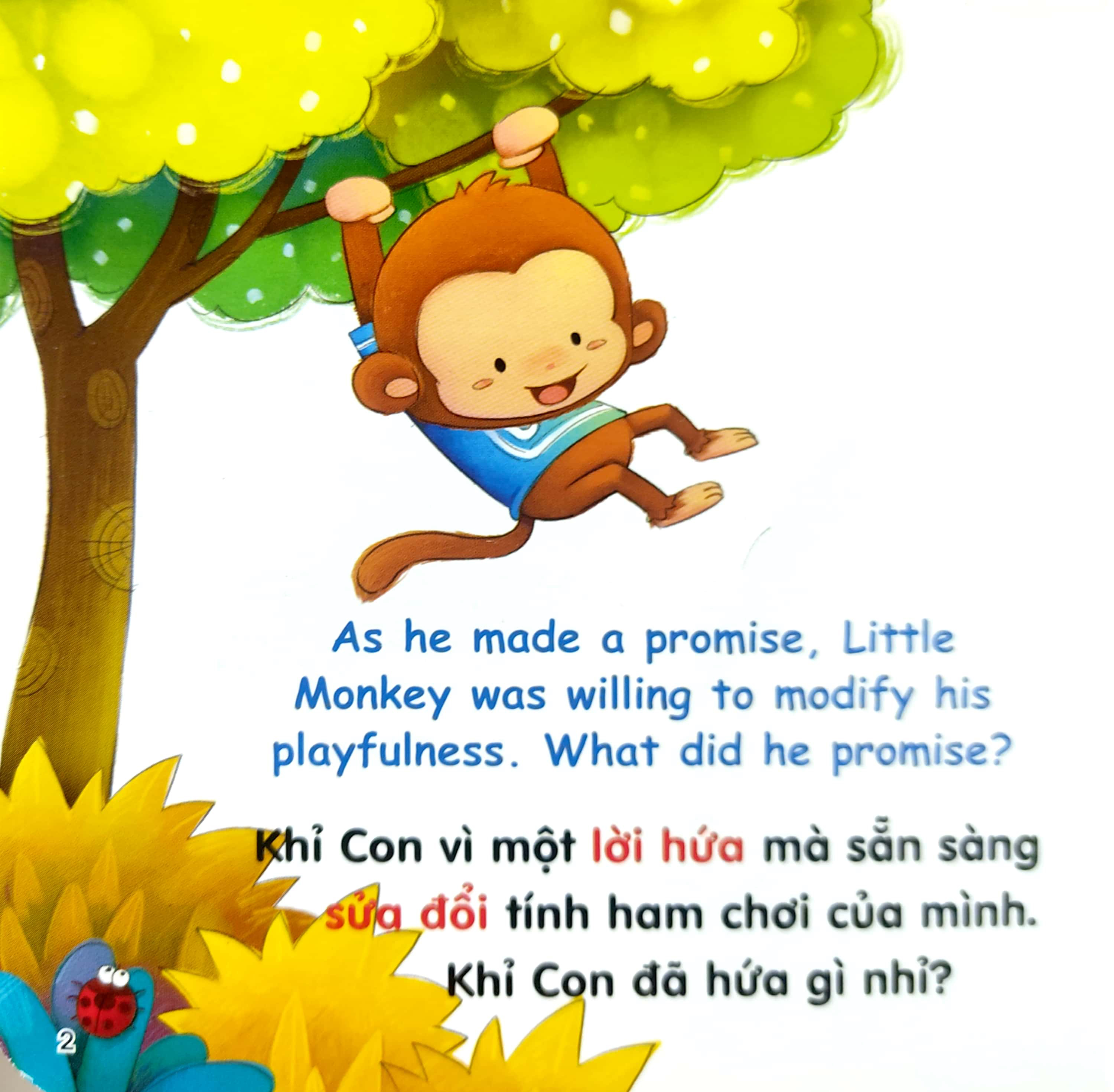 rèn luyện kỹ năng giao tiếp bằng tranh cho bé - lời hứa (song ngữ anh - việt) - Ảnh 3