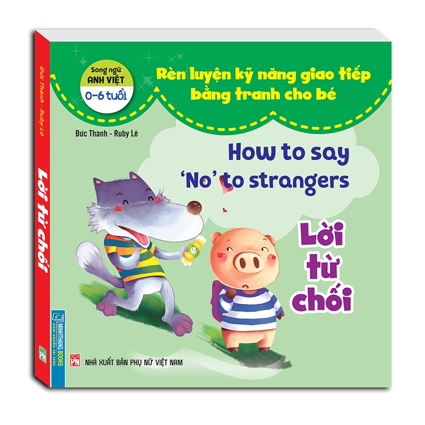 rèn luyện kỹ năng giao tiếp bằng tranh cho bé - lời từ chối (song ngữ anh - việt) - Ảnh 2