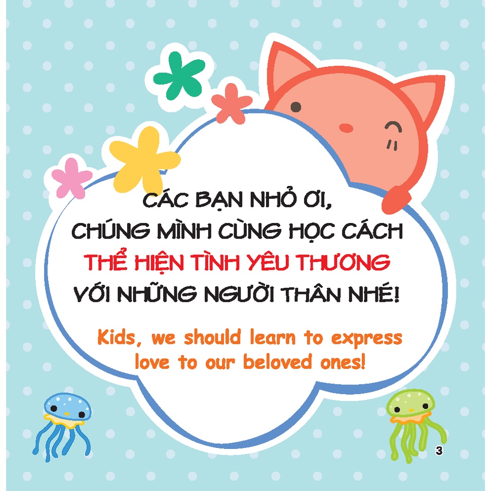 rèn luyện kỹ năng giao tiếp bằng tranh cho bé - lời yêu thương (song ngữ anh - việt) - Ảnh 3