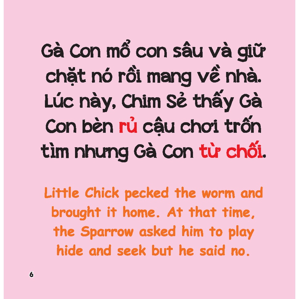 rèn luyện kỹ năng giao tiếp bằng tranh cho bé - lời yêu thương (song ngữ anh - việt) - Ảnh 5